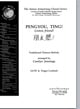 Pengyou, Ting! SATB choral sheet music cover Thumbnail